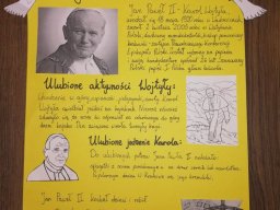 jan pawe ii - plakat  natasza kubiak kl. 6b